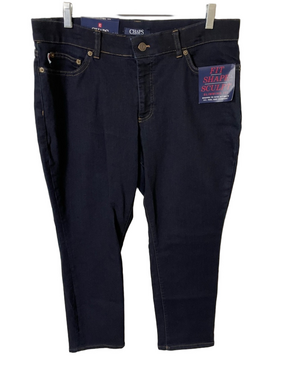 Nwt’s Chaps Sculpt Jeans in Dark Wash Size 16P